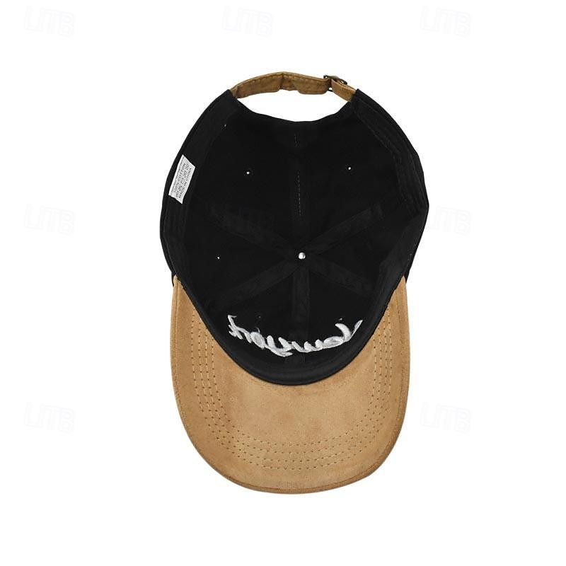Herren Cap Basecap Sonnenhut Kappe Schwarz Marineblau Baumwolle Bestickt Modisch Brautkleider schlicht Strasse Täglich Buchstabe Einstellbar Sonnenschutz Atmungsaktiv 2025 - $7.99 –P8