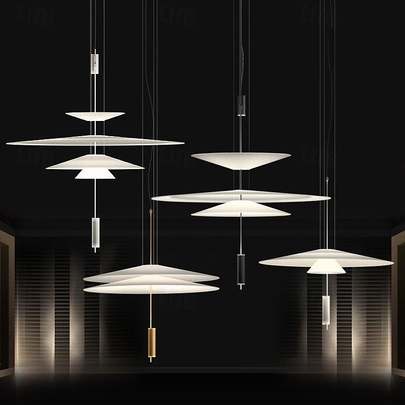 lampada a sospensione a led lampada a sospensione lampada in vetro acrilico metallo moderno lampadario a sospensione lampadari a soffitto camera da letto 85-265v del 2025 a €232.88 –P16