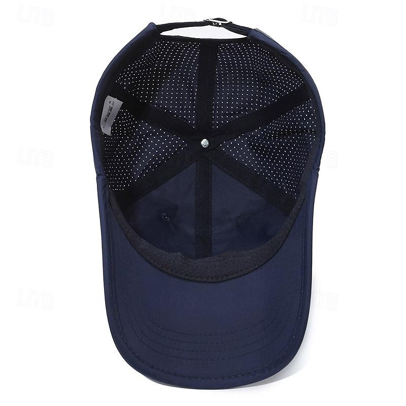 Per uomo Cappellino da baseball Cappello da sole Cappello da camionista Nero Bianco Poliestere Di tendenza Informale Strada Giornaliero Alfabetico Regolabile Crema solare Traspirante Asciugatura del 2025 a $8.49 –P5