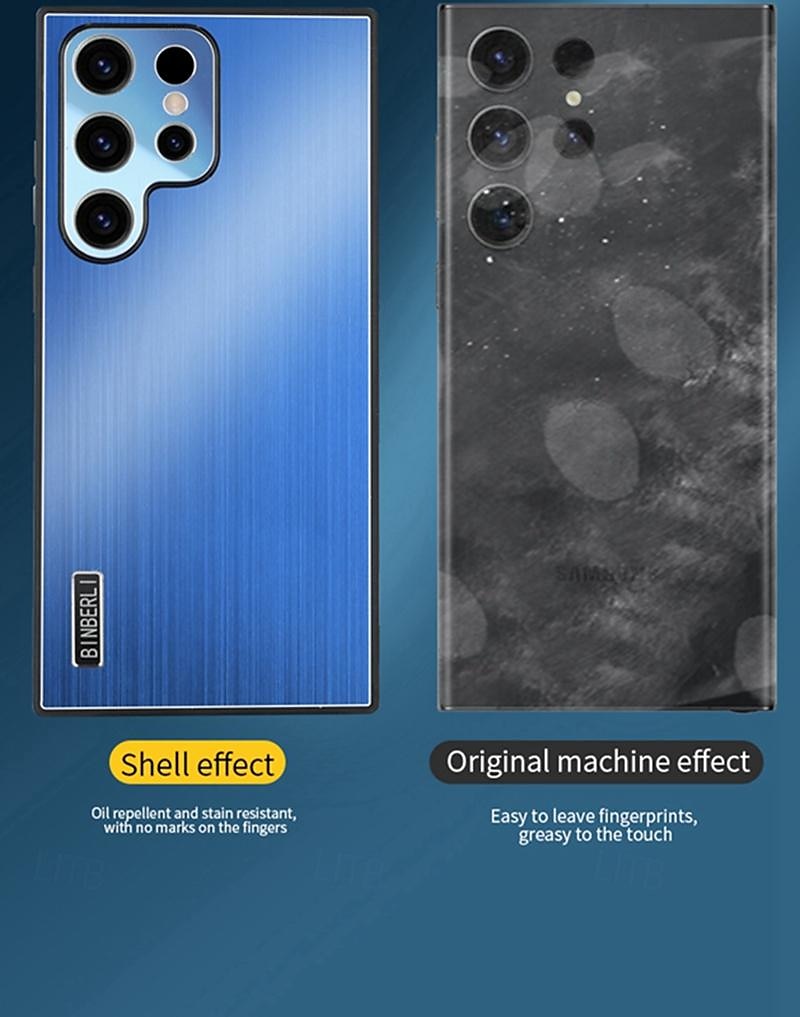 телефон Кейс для Назначение SSamsung Galaxy S24 S23 S22 S21 Ultra Plus А55 А35 А25 А15 5Г A54 A34 A14 Samsung A13 5G A13 Кейс на заднюю панель Защита от удара ТПУ Металл 2025 - $15.99 –P6