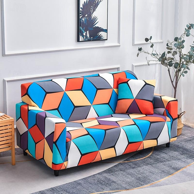 Copridivano elastico fodera per divano serie floreale geometrica modello stampato protezione per mobili a forma di L per camera da letto ufficio soggiorno decorazioni per la casa del 2025 a $20.99 –P9
