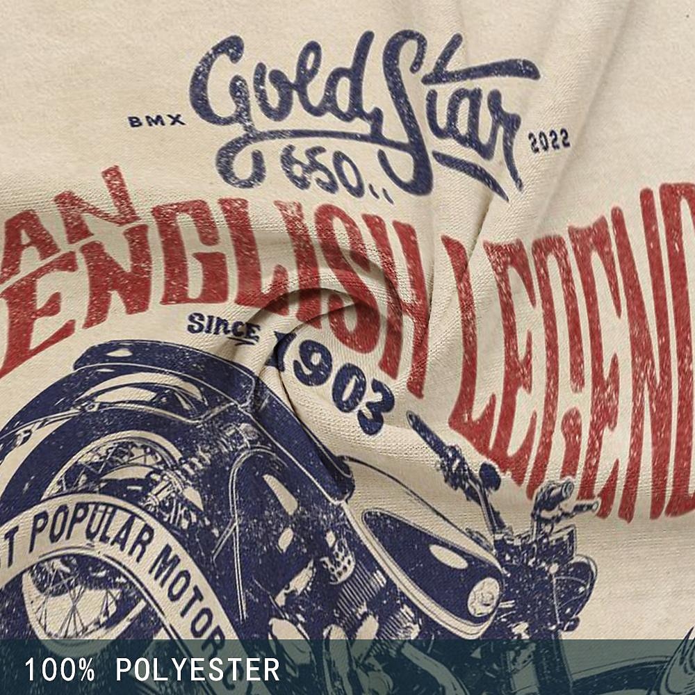 Den veteránů Pánské patriotické veterán s grafickým motocyklem tričko tričko s krátkým rukávem 3D potisk crew neck tričko návrhář retro vintage street běžné každodenní khaki letní jaro oblečení 2025 - $17.99 –P3