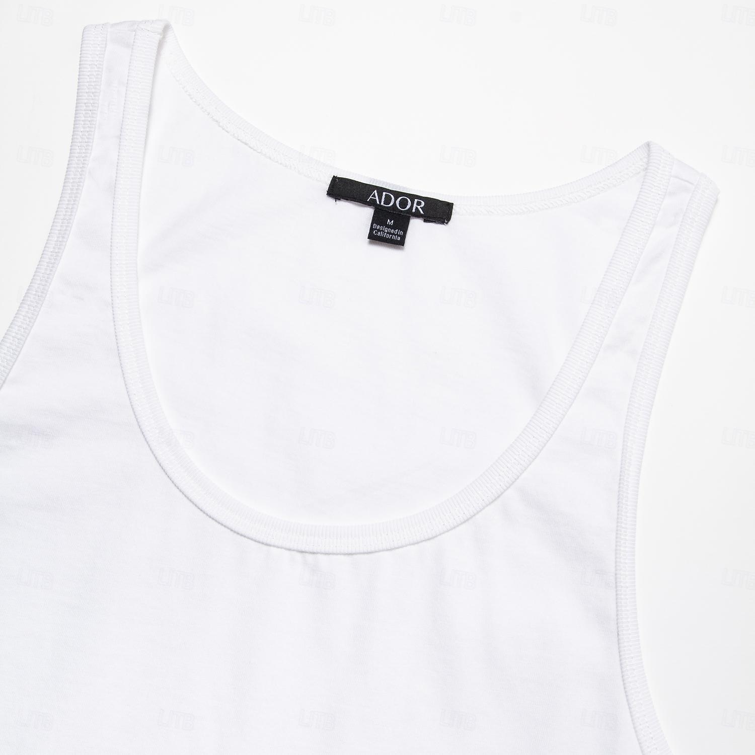 Voor heren Grafisch Singlet Vest Top Onderhemd Mouwloos T-shirt 3D-afdrukken Strakke ronde hals Overhemd Modieus Buiten Casual Straat Casual Dagelijks Licht Blauw Wit Lente zomer Kleding S M 3XL 2025 - $3.99 –P4