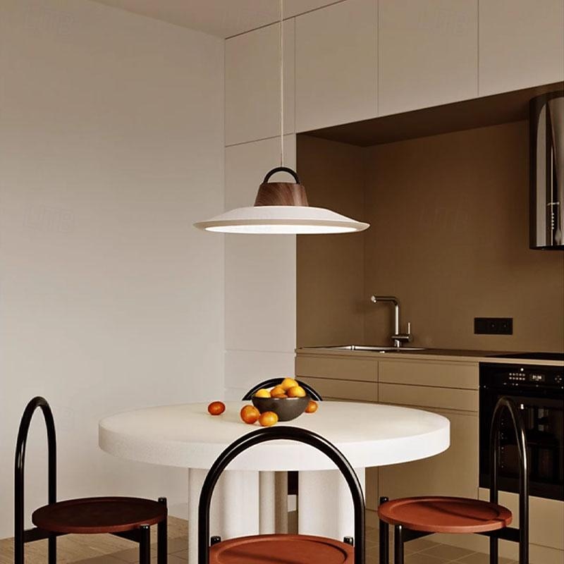 LED Pendant Light 3-Color Light 40cm 1-Light Vintage Industrial Metal Contemporary Modern Style CE Certified Dining Room Bedroom 110-240V 2026 - $399.99 –P9