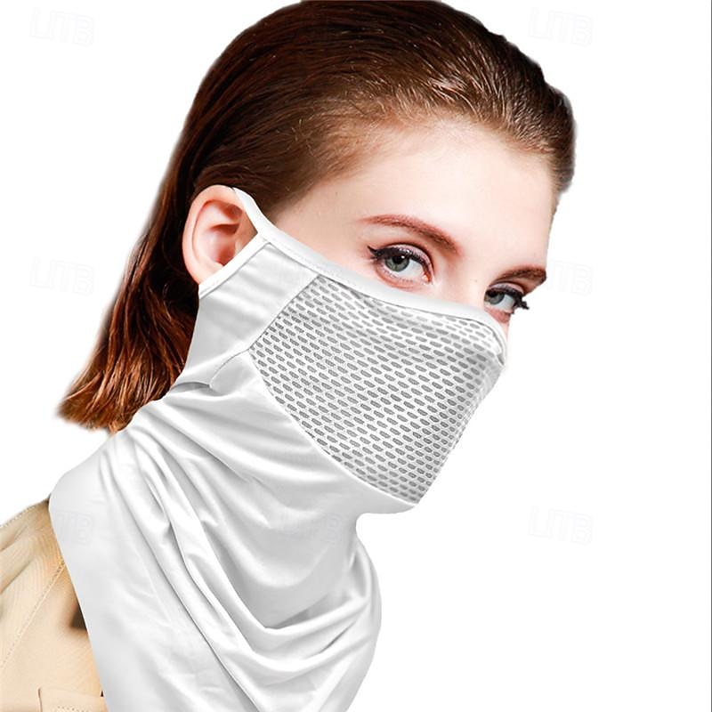WOSAWE Neck Gaiter Neck Tube Bandana Sports Scarf Face Mask Anti-Insect Dust Proof Lightweight Soft Comfortable Bike / Cycling Black White Blue for Men's Women's Adults' Traveling Mountaineering 2026 - $14.99 –P18