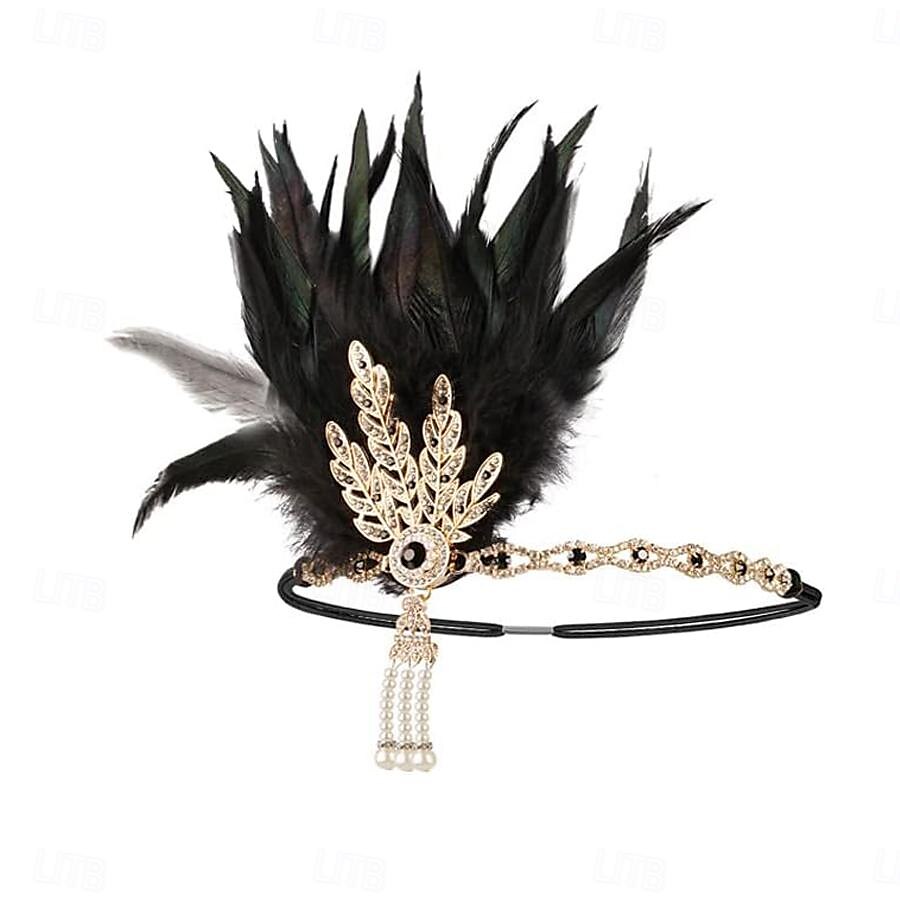 Anni 1920 Il grande Gatsby Abiti Fascia Flapper Il grande Gatsby Invitato al matrimonio Senza colletto Per donna Halloween Carnevale Mascherata Feste Mascherata Ricevimento di nozze Adulti Guanti del 2025 a $23.99 –P2