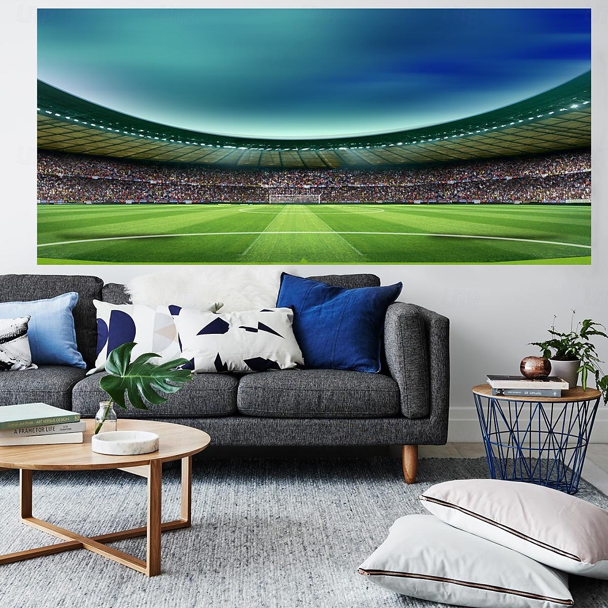 Europäische Fußball-Cup-Wandteppich zum Aufhängen, große Wandteppiche, Wanddekoration, Fotohintergrund, Decke, Vorhang, Heim, Schlafzimmer, Wohnzimmer, Dekoration 2025 - $17.99 –P2