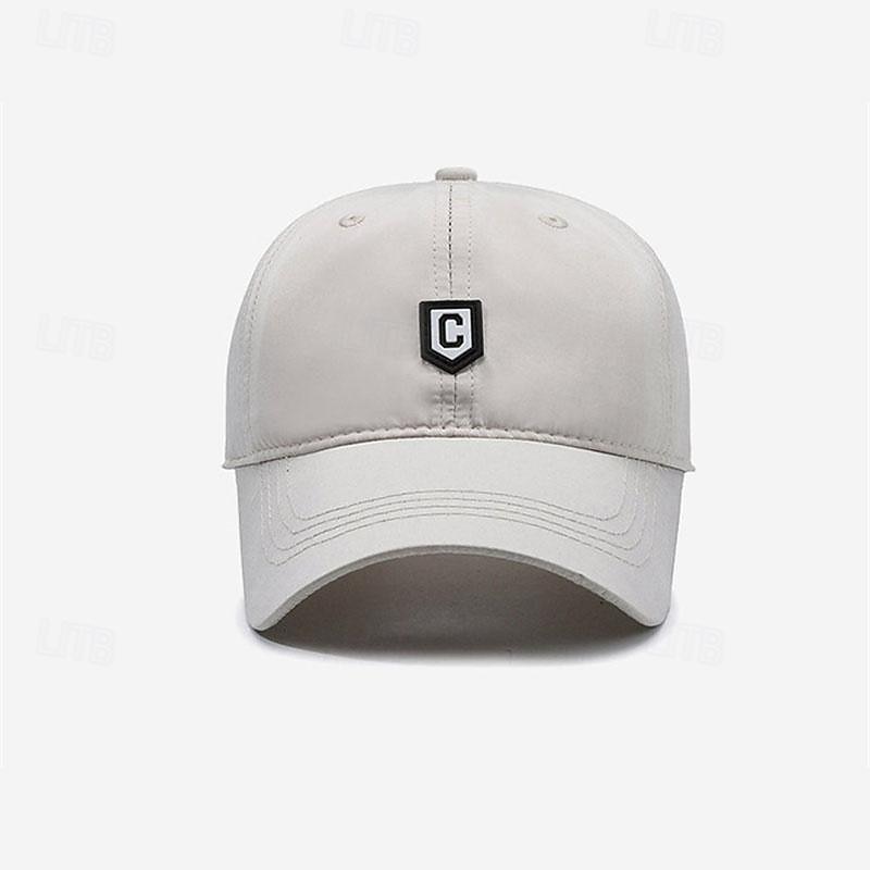 Herren Cap Basecap Sonnenhut Kappe Schwarz Weiß Polyester Modisch Brautkleider schlicht Strasse Täglich Feste Farbe Einstellbar Sonnenschutz Atmungsaktiv 2026 - $5.99 –P5