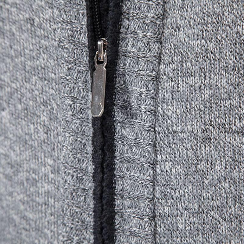 Per uomo Cardigan Maglione con Zip Cardigan Spesso A Coste Maglia Corto Tasca Lavorato a maglia Blocco di colori Collo alla coreana Riscaldamento Moderno Contemporaneo Casuale Abbigliamento quotidiano del 2026 a $33.99 –P6