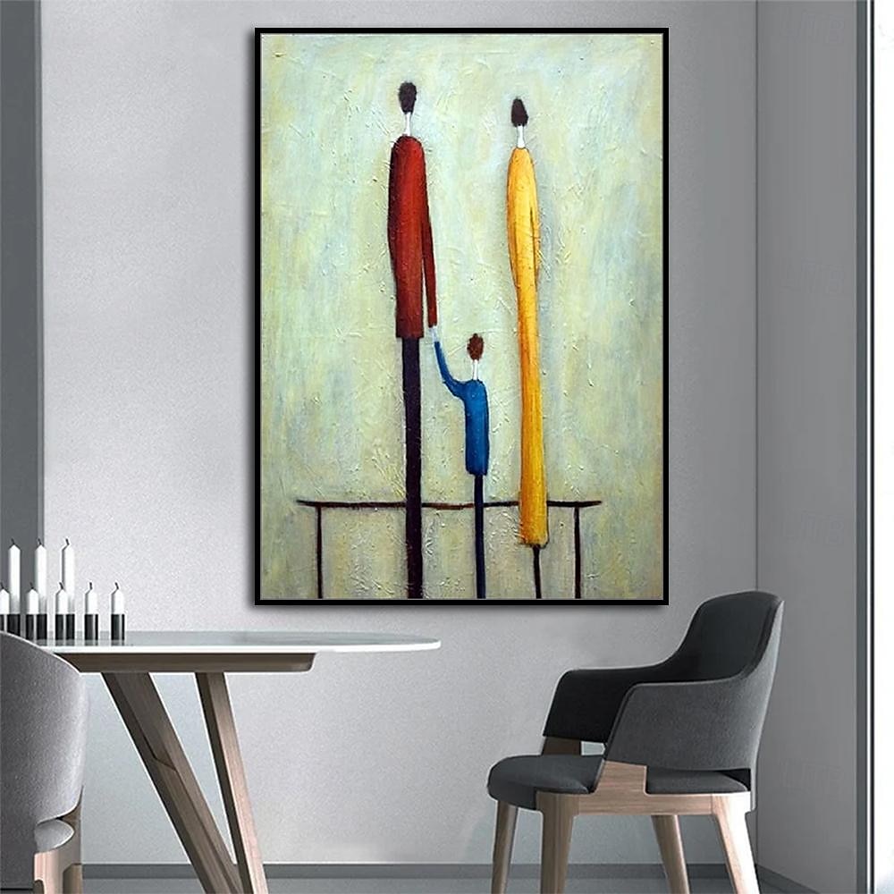 Mintura Handmade Abstract Figure Oil Paintings On Canvas Wall Art Decoration Modern Picture For Home Decor Rolled Frameless Unstretched Painting 2025 - $61.99 –P5
