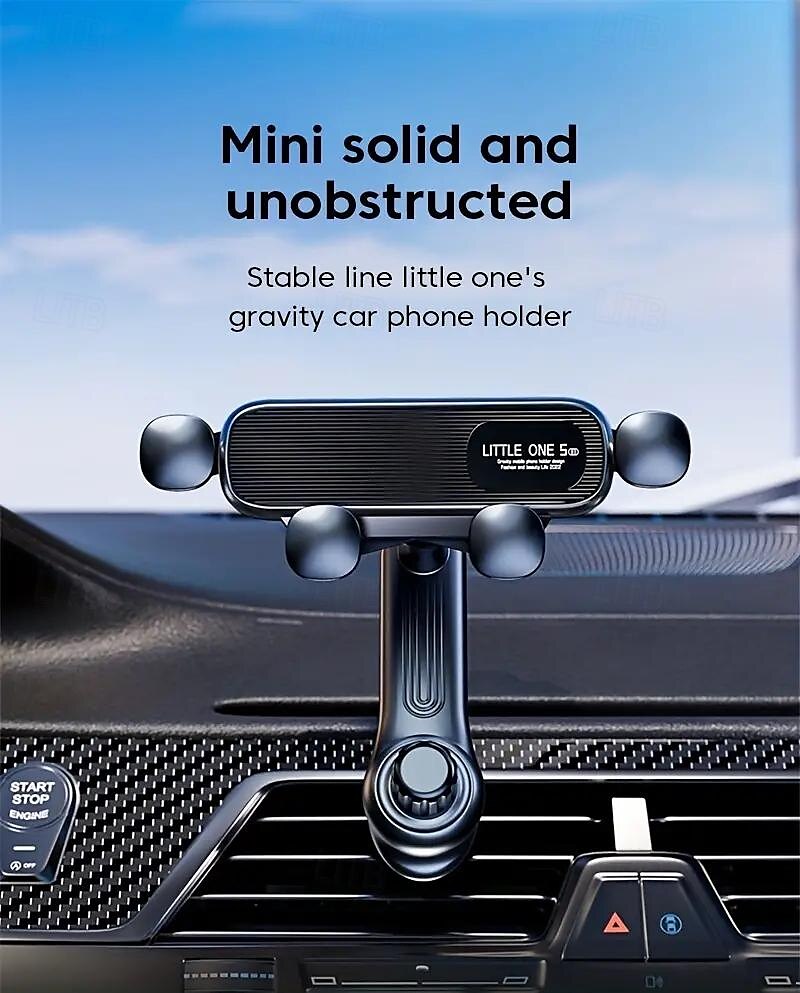 Car Vent Gravity Navigation Mobile Phone Support Stand Cartoon Telescopic Stand Wholesale Mini Car Mobile Phone Stand 2025 - $15.99 –P1