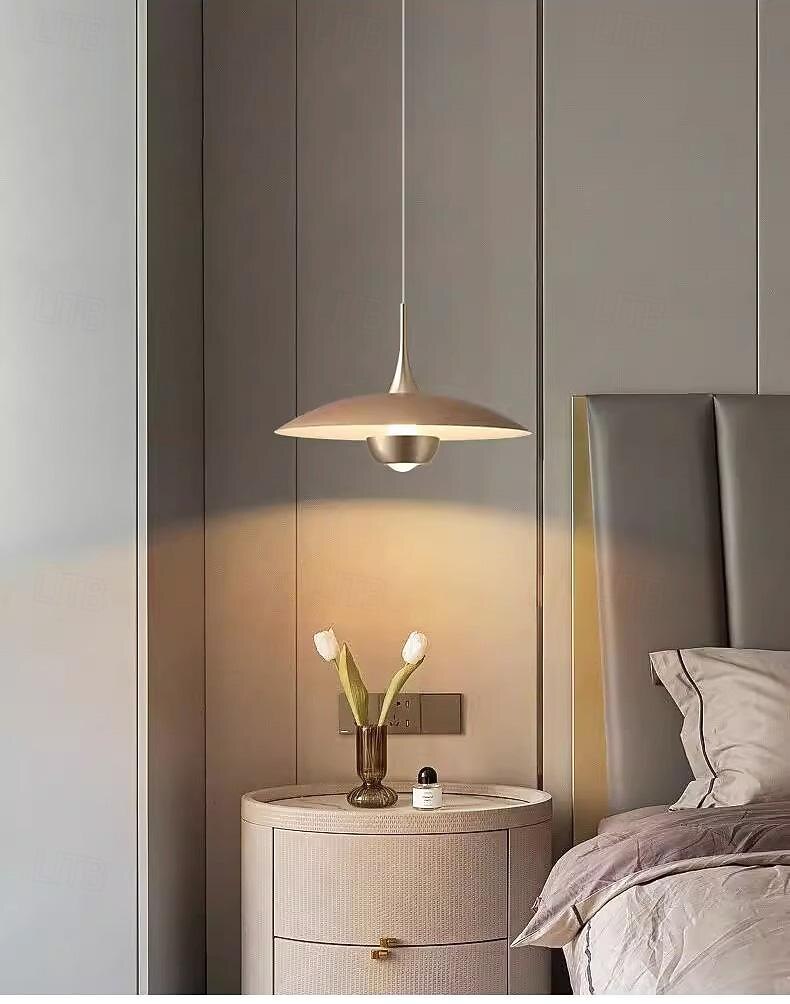 LED Pendant Light Flying Saucer Decorative Light 1-Light 28cm Modern Nordic Style Bedroom Dining Room 110-240V 2025 - $229.99 –P5