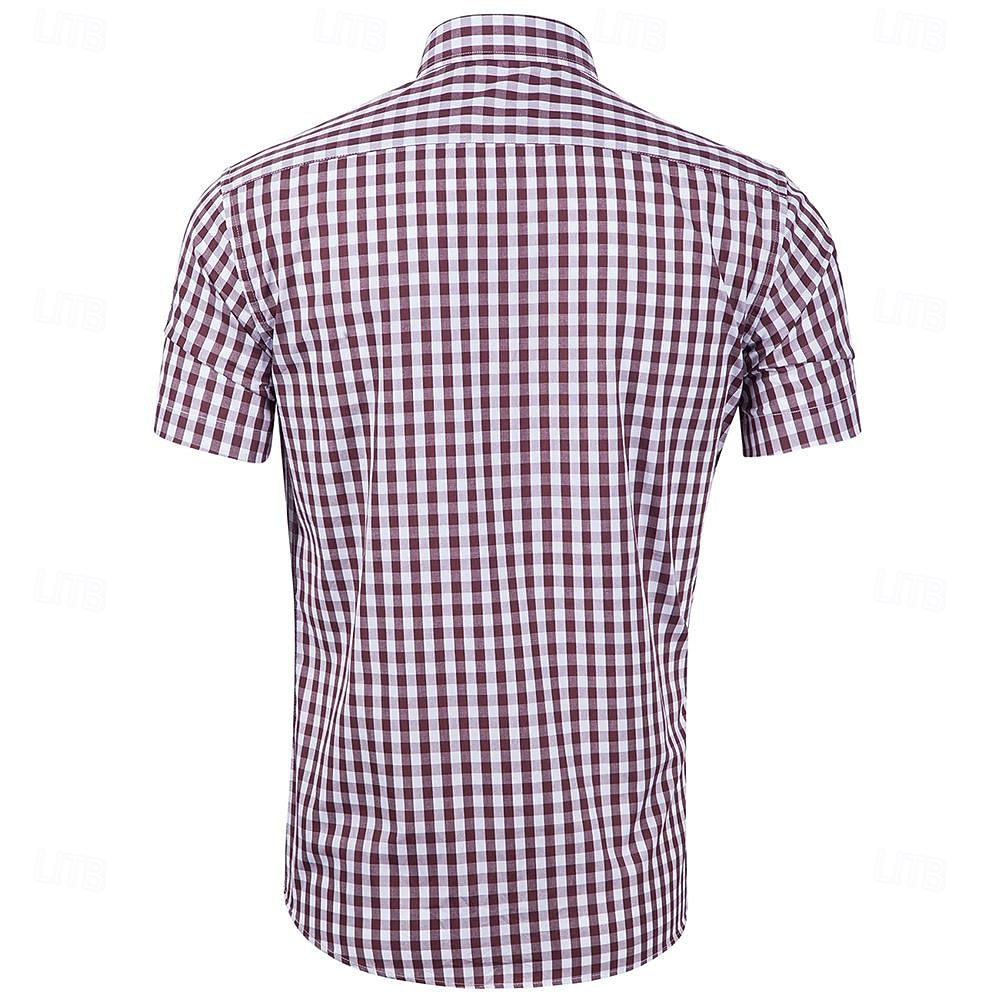Oktoberfest Camicia Camicia a quadretti Bavarese Tedesco Monaco di Baviera Prati Per uomo Panno in stile tradizionale del 2026 a $29.99 –P22