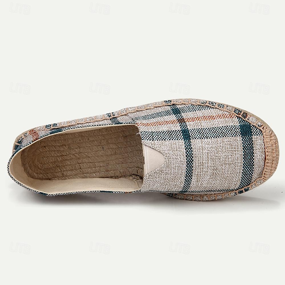 Per uomo Mocassini e Slip-Ons Mocassini comodi Di corda Comodo Antiscivolo Mocassino Blu Grigio del 2025 a $42.99 –P3