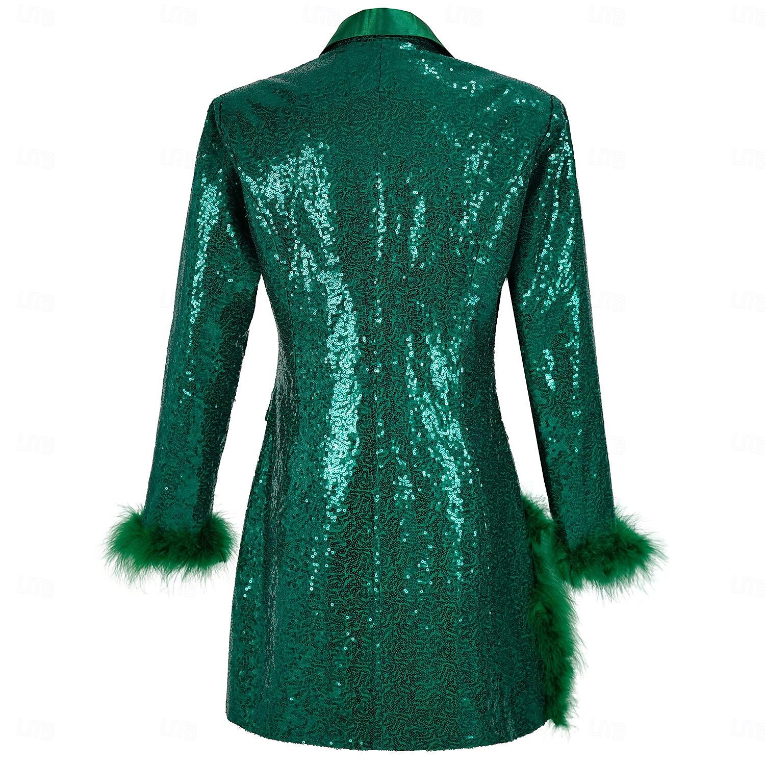 Retro 80. léta Šaty Obleky a blejzry Disko Flitry Dámské Večírek Pride Parade Měsíc hrdosti Dospělí Šaty 2025 - $71.99 –P8