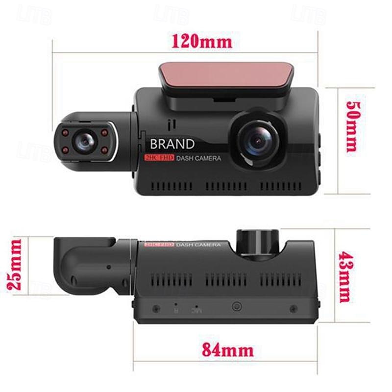 2025年 A68 1080p 新デザイン / HD / 360°監視 車のDVR 150度 広角の 3 インチ IPS ダッシュカム とともに ナイトビジョン / G-Sensor / モーションセンサー 4 赤外線LED カーレコーダー コレクション – $41.99 –P12