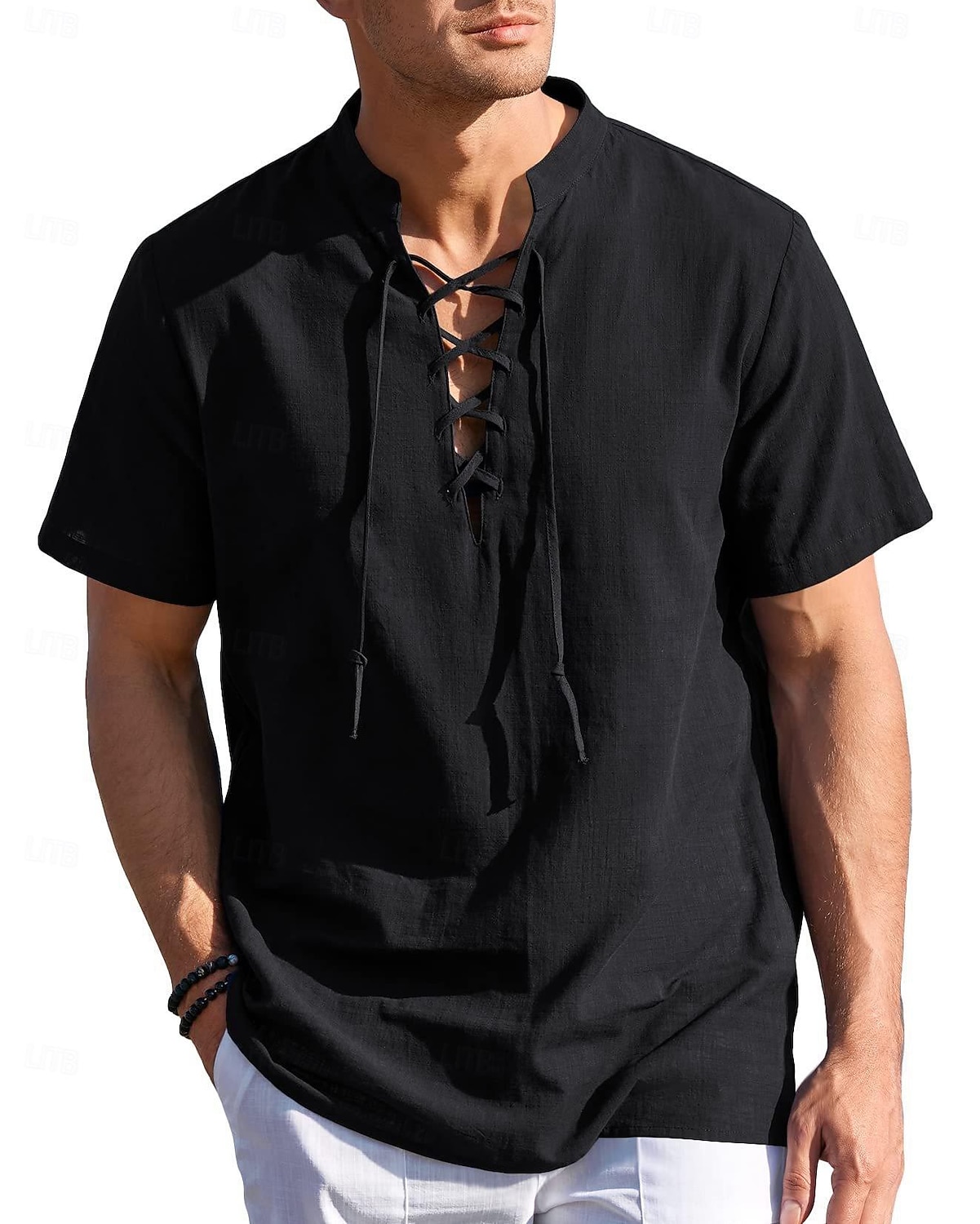 Medievale Rinascimento 17° secolo Blusa / Camicia Pirata Guerriero Vichinghi Costume Per uomo Halloween Carnevale Mascherata Performance Abbigliamento Quotidiano LARP Adulti Camicia del 2025 a $17.99 –P2
