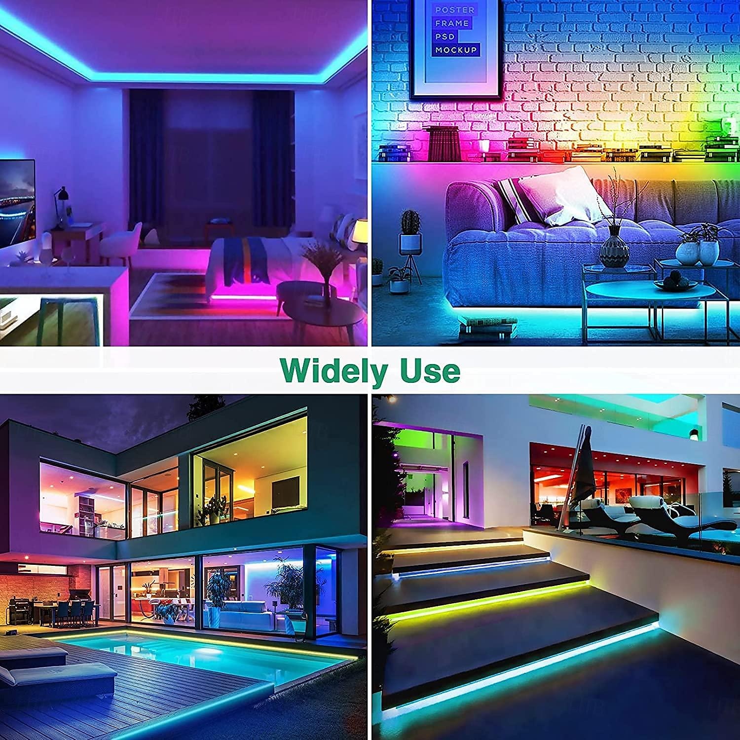 5V Waterproof LED Neon Light Strip with 13key Remote Control Timer 3.3-9.8FT Waterproof Pool Strip Box Power Supply Suitable for Outdoor Activities Parties Camping Courtyard Decoration Lndoor Car Atmosphere 2025 - $11.99 –P1