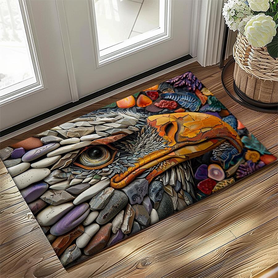 Cobblestones Animals Doormat Kitchen Mat Floor Mat Non-Slip Area Rug Oil Proof Rug Indoor Outdoor Mat Bedroom Decor Bathroom Mat Entrance Rug 2025 - $16.99 –P16