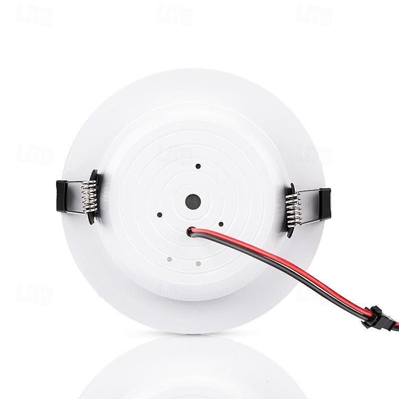 smart rgb תקרה תאורת downlight אור שקוע 5w/10w 85v-265v led צבעוני שלט רחוק תאורה שקועה 2025 - $19.99 –P2