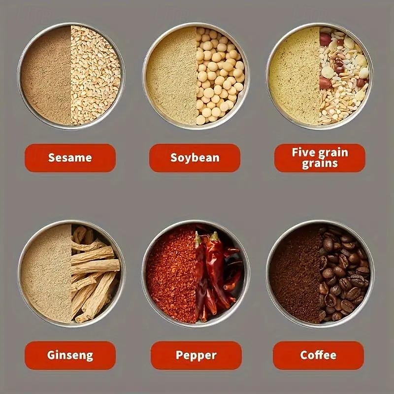 elektrische granen graanmolen slijpmachine koffieblender koffiebereidingsmachine draagbare molen elektrische molen beangrinder koffiezetapparaat voor thuis 2025 - $25.99 –P3
