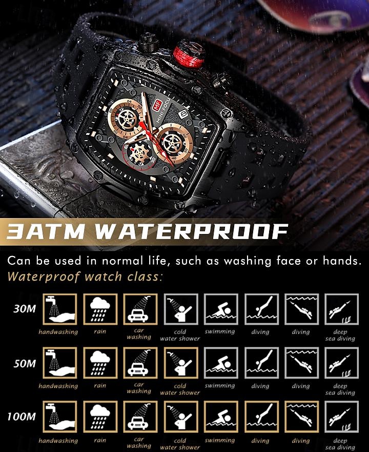MINI FOCUS Men Quartz Watch Outdoor Fashion Casual Wristwatch Luminous Calendar Waterproof Decoration Silicone Gel Watch 2025 - $35.99 –P10