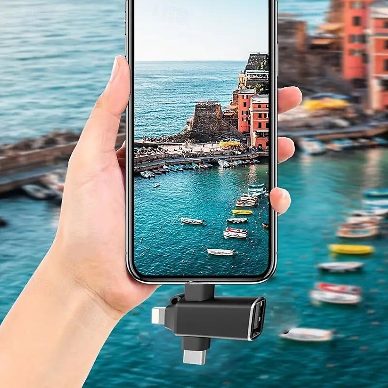 použitelné pro Apple huawei typec adaptér otg 3-v-1 tablet čtení u disková myš usb3.0 převodník 2025 - $14.99 –P6