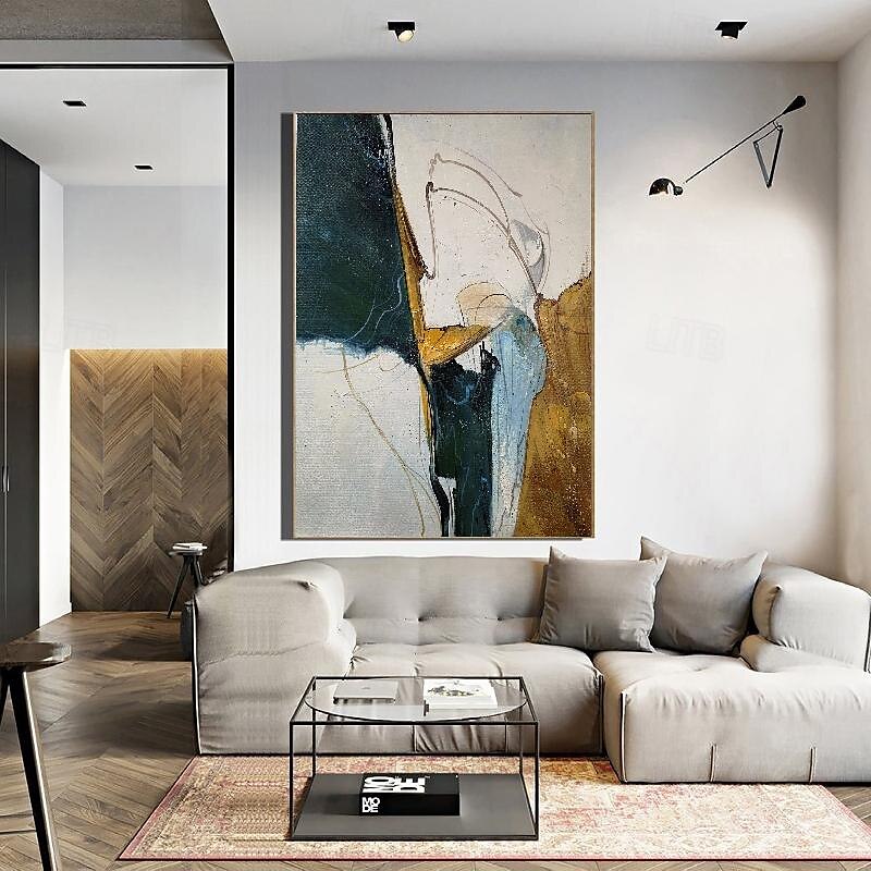 handgemachtes abstraktes minimalistisches Texturfolie-Gold-Ölgemälde auf Leinwand, große Wandkunst, individuelles Folien-Goldgemälde, Goldfoliengemälde, Goldgemälde, Wanddekoration für Wohnzimmer 2025 - $125.99 –P8