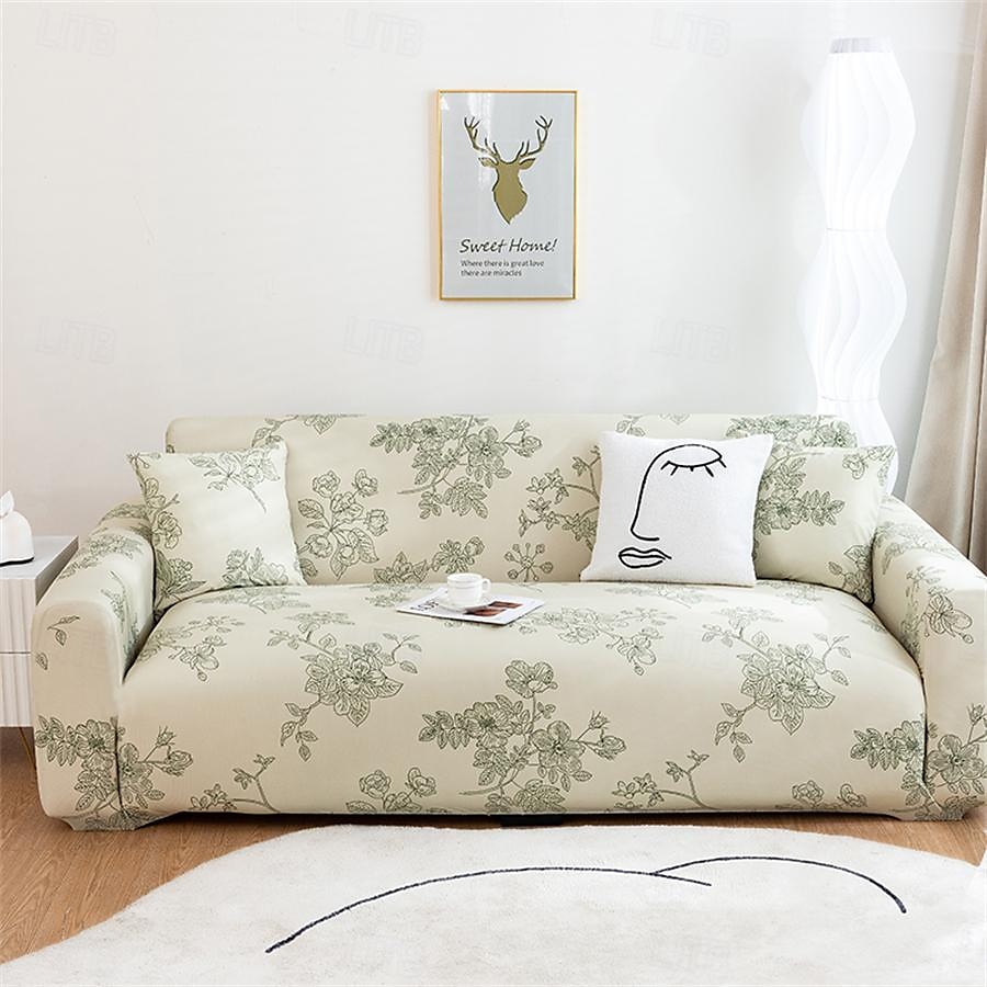 Funda de sofá de verano de seda helada, cobertura completa para sala de estar, funda de asiento de sofá, funda de protección de cojín para muebles elástica súper suave para sala de estar 2025 - $55.99 –P3