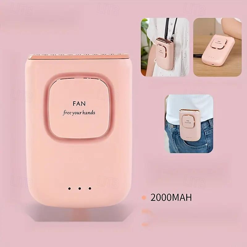 Mini Neck Fan – 3-Speed Hands-Free Portable Cooling Fan with 2000mAh Battery for Office Dorm and Outdoor Use 2025 - $19.99 –P6
