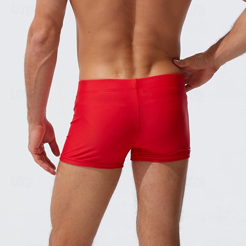 Homens Bermuda de Surf Shorts de Natação Calção Justo de Natação Patchwork Com Cordão Cintura elástica Bloco de cor Conforto Secagem Rápida Curto Feriado Praia Final de semana Moda Casual Branco de 2025 por $17.99 –P19