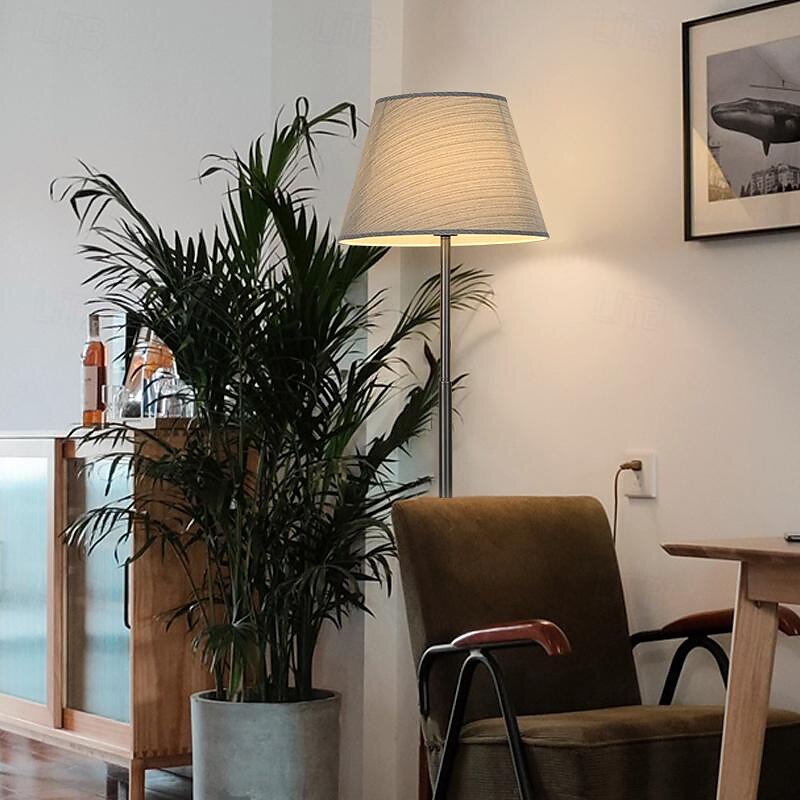 Gulvlampe Moderne Moderne / Nordisk stil Til Leserom / Kontor / Innendørs Metall 220V / 110V Hvit / Grå 2025 - $315.29 –P2