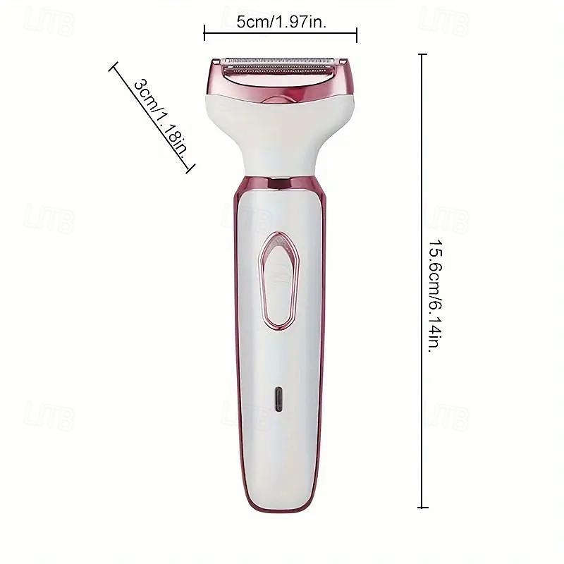 4-in-1 Electric Shaver for Women -Multipurpose Facial Legs &Underarm Trimmer with Wet/Dry Hair Removal - USB Rechargeable.Portable -Ideal Holiday Gift 2025 - $26.99 –P8