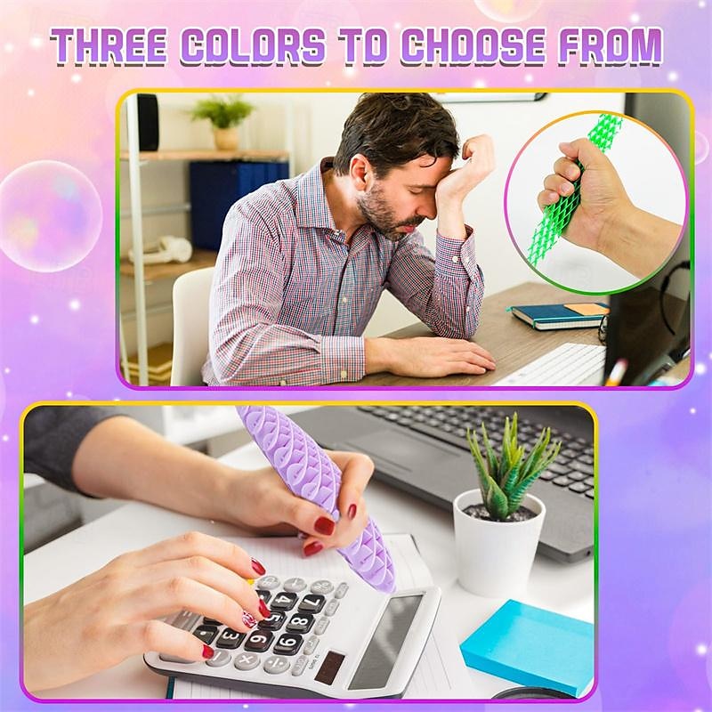 3 pièces popping ver jouets extensibles soulagement du stress fidget jouets résistance fidget jouet sensoriel soulagement du stress jouet de 2025 ? $24.99 –P6