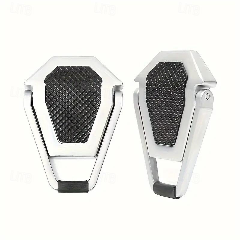 2 stücke schild laptop ständer desktop erhöhen kühlung stehen unsichtbare falten tragbare aluminium legierung kleine halterung 2025 - $12.99 -P1