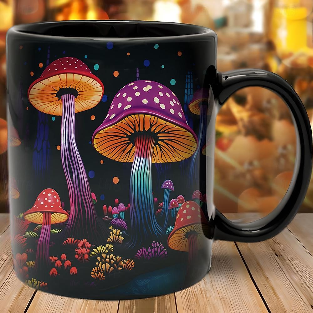sieni fantasiamuki - trippy sumuinen luontomuotoilu, täydellinen lahja luonnon ystäville ja fantasiaharrastajille 2025 - $15.49 –P9