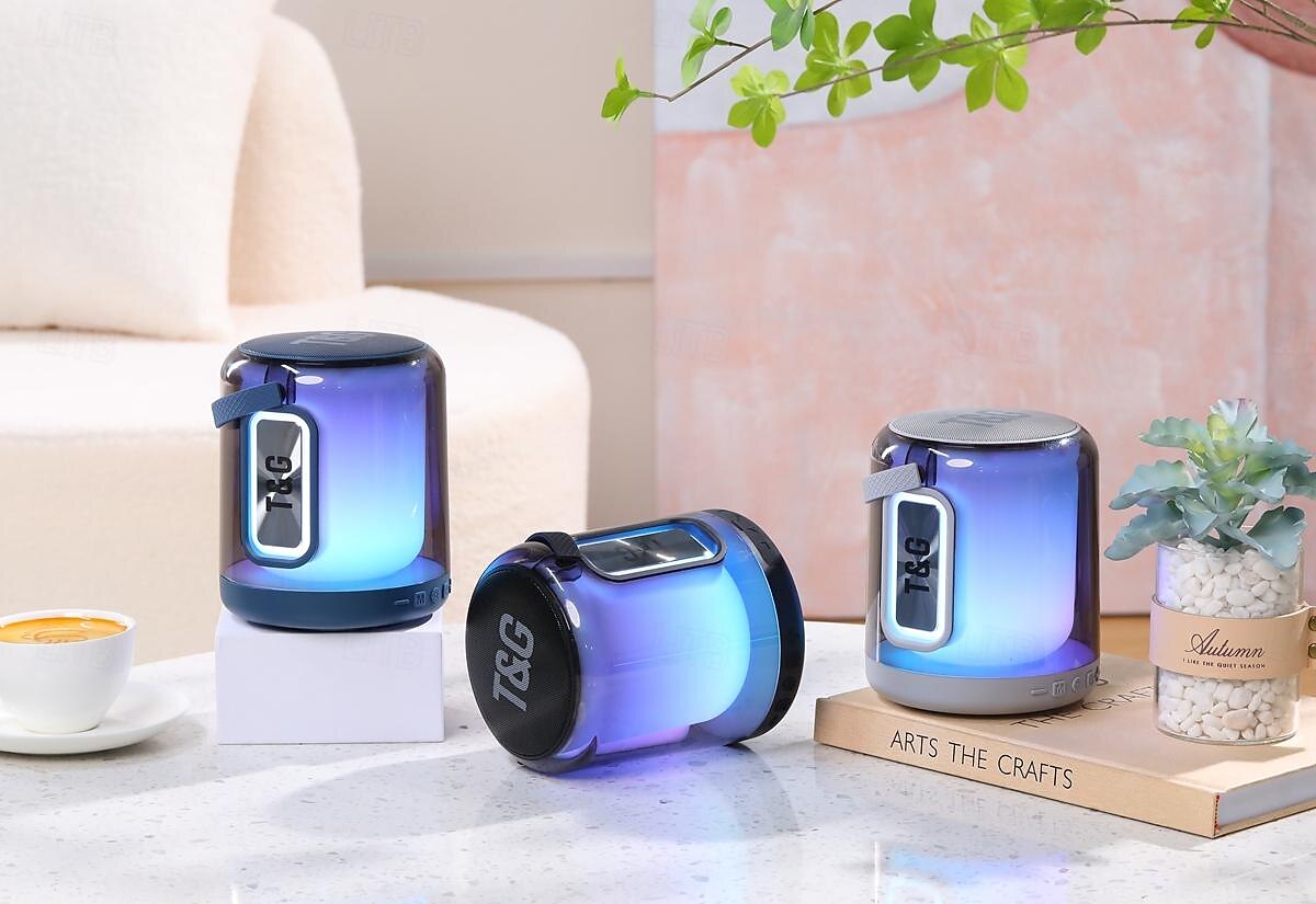 T&G TG376 Ηχείο Bluetooth Bluetooth Φωτιστικό LED Μίνι Στερεοφωνικός ήχος Ομιλητής Για PC Φορητός Υπολογιστής Κινητό Τηλέφωνο 2025 - $57.99 –P3