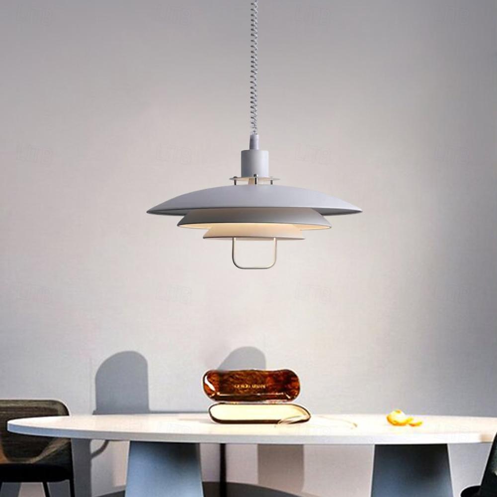 lampada a sospensione a led in vetro trasparente con design elegante 1 luce 38/48 cm in metallo stile moderno camera da letto ufficio 110-240v del 2025 a $599.99 –P2