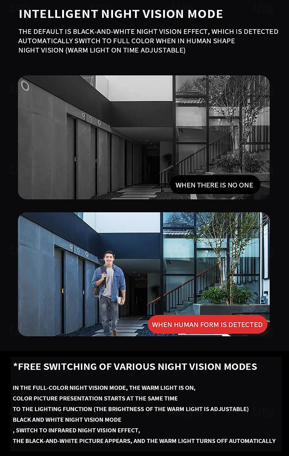 Wifi Survalance Camera Security Protection 1080P 360 Panorama Intelligent Night Vision Home Security Intercom Camcorder 2025 - $33.99 –P11
