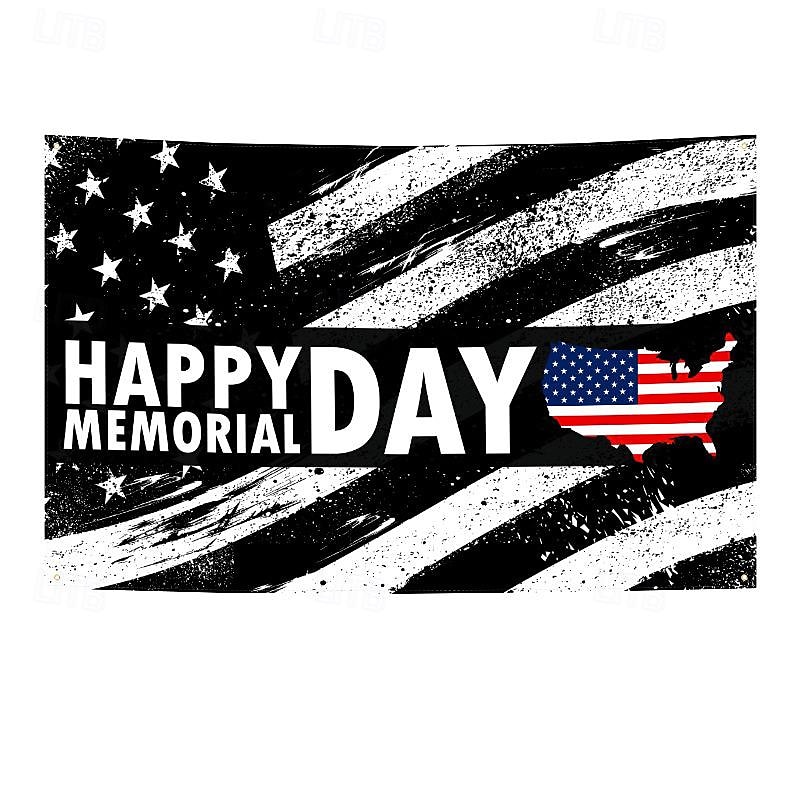 oss 4 juli självständighetsdag utomhus flagga örn frihet utomhus banner flagga uteplats trädgård heminredning röd vit blå 2025 - $10.49 –P7