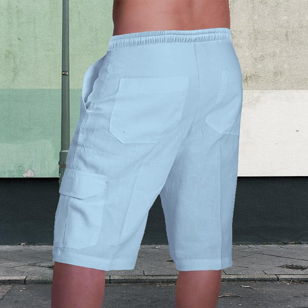 Sailing Anchor Men's Shorts Summer Hawaiian Shorts Casual Shorts Side Pockets Drawstring Elastic Waist Breathable Soft Short Daily Holiday Bottoms 2025 - $19.99 –P2