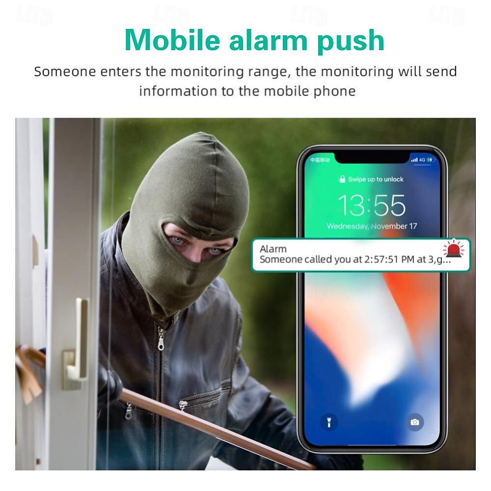 Wifi Survalance Camera Security Protection 1080P 360 Panorama Intelligent Night Vision Home Security Intercom Camcorder 2025 - $33.99 –P7
