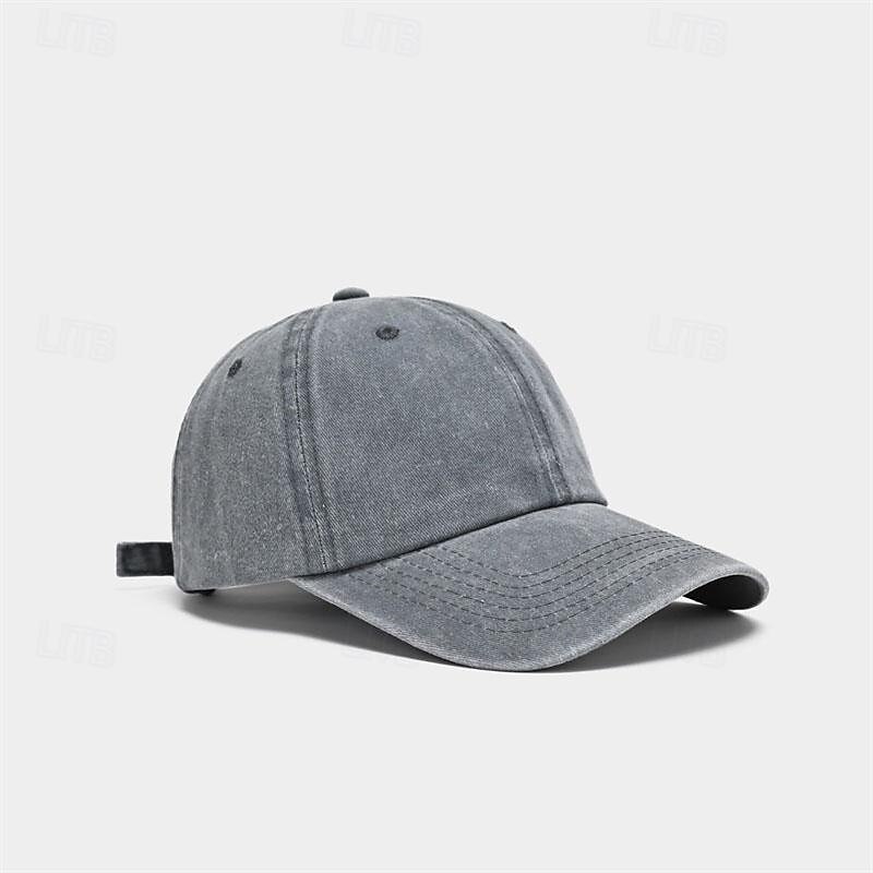 Dam Hatt Basebollkeps Bärbar Solskydd Andningsfunktion Gata Dagligen Helgen Ren färg Ren färg 2025 - $8.49 –P5