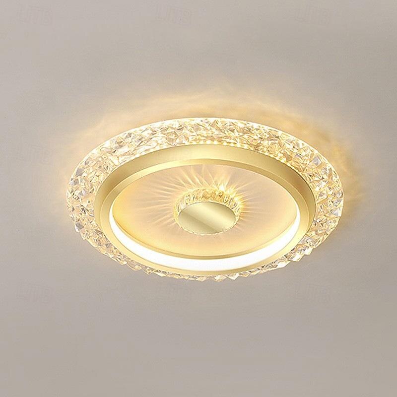 led mennyezeti lámpák szabályozható 40/50cm 1 könnyű fém falba süllyesztett mennyezeti lámpa beltéri mennyezetbe energiatakarékos világítás modern skandináv stílusú nappali hálószoba 110-240V csak 2025 - $230.39 –P4