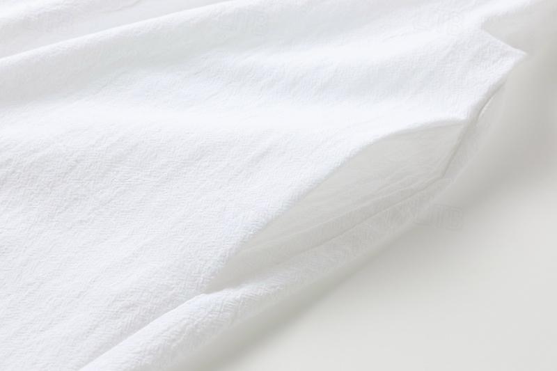 Mujer Negro Blanco Azul Piscina Verano Primavera Mini vestido Vestidos de lino y algodón Vestido de Camisa Vestido de algodón blanco Vacaciones Básico Moderno Diario Fin de semana Holgado Plano 2025 - $22.99 –P9