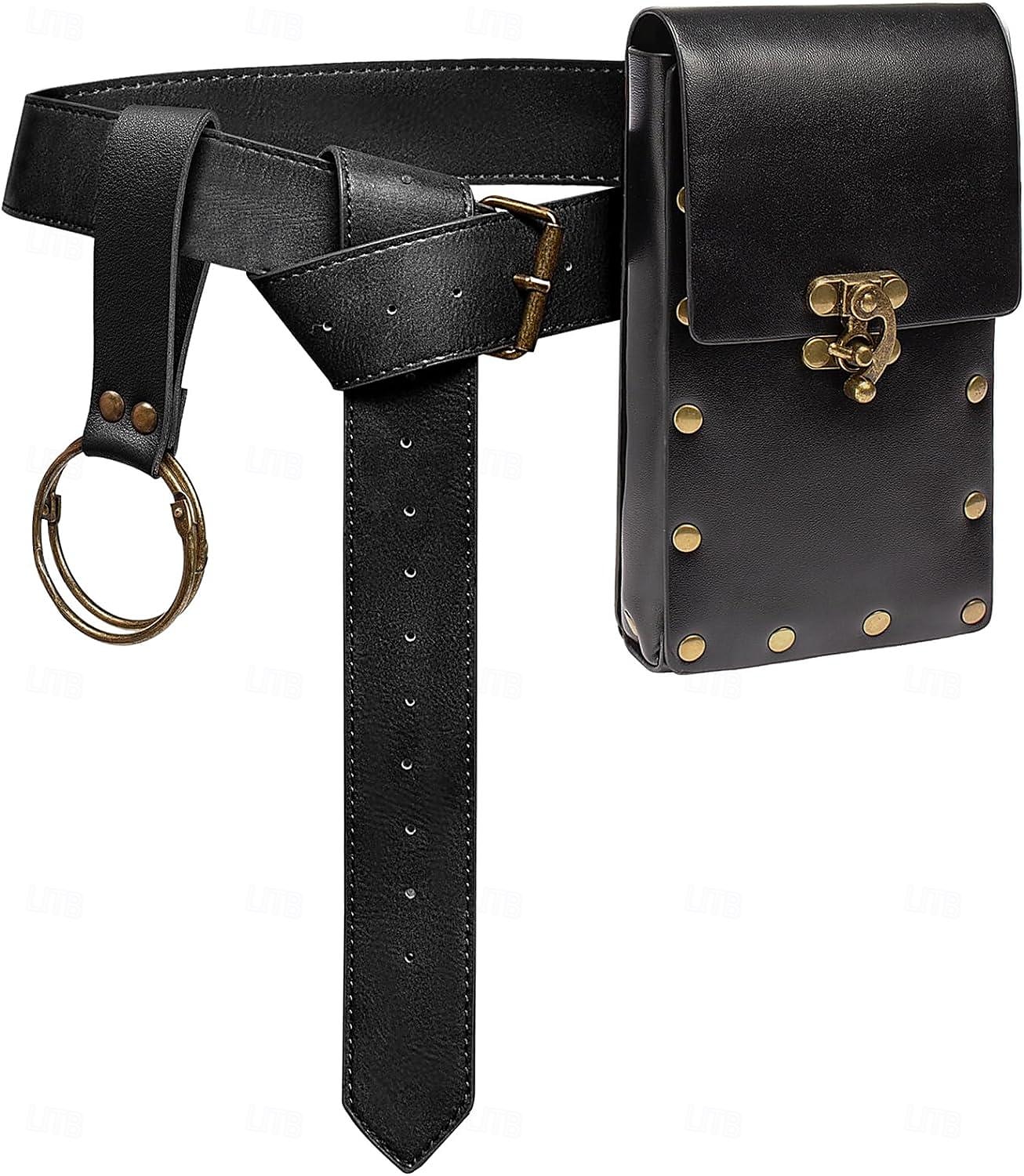 Středověké Renesanční Úbory Rytíř Viking Maškarní kostým Unisex Keltské Viking Fantazie předvečer Všech svatých Karneval Párty Renesanční jarmark LARP Dospělé Taška Pásek 2025 - $30.99 –P2