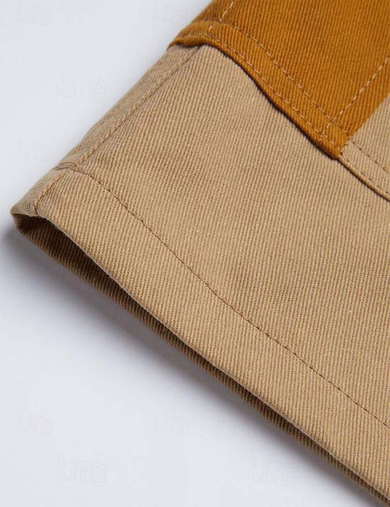 Per uomo Pantaloncini modello cargo Pantaloncini Collage Multi tasca Color Block Indossabile Breve Informale Giornaliero Per eventi Di tendenza Classico Nero Verde del 2025 a $26.99 –P3
