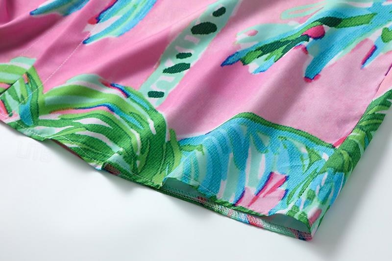 dames strand cover-up lange mouw v-hals marine print knoopsluiting roltab mouw wit blauw one size resortkleding zomer zeeleven patroon kleding kleding 2025 - $46.99 –P6