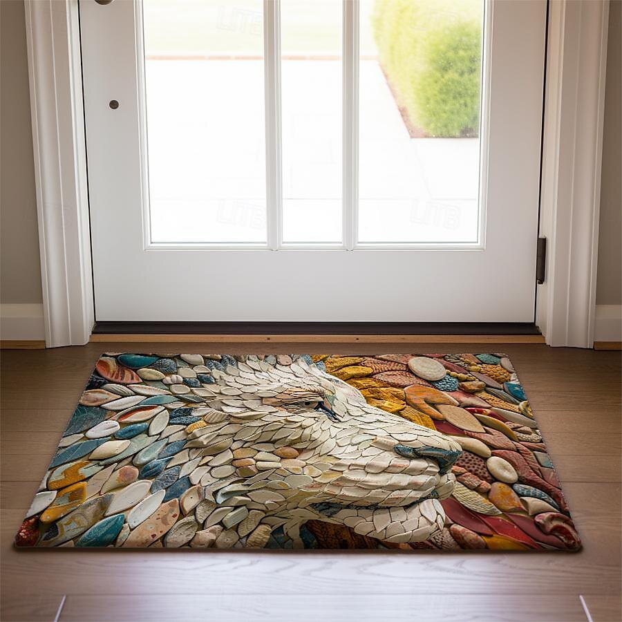 Cobblestones Animals Doormat Kitchen Mat Floor Mat Non-Slip Area Rug Oil Proof Rug Indoor Outdoor Mat Bedroom Decor Bathroom Mat Entrance Rug 2025 - $16.99 –P10
