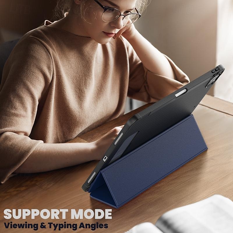 Таблетка Чехлы панели Назначение Apple ipad 9th 8th 7th Generation 10.2 inch iPad Pro 12.9'' 5th iPad Air 3-й Портативные Держатель для карандашей Тройная подставка ТПУ Кожа PU 2025 - $24.99 –P8